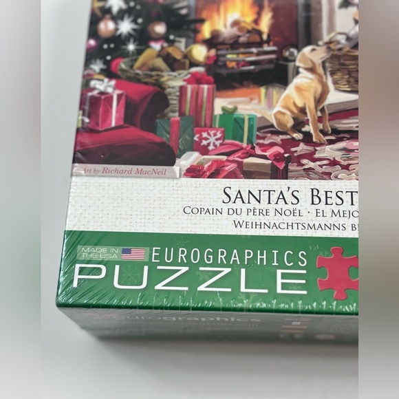 Eurographics Santa's Best Friend 300 Piece Puzzle 🌟 - Picture 6 of 9